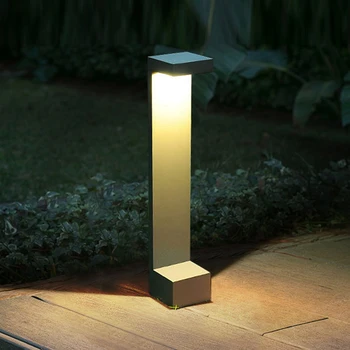 Современная уличная водонепроницаемая светодиодная лампа для газона, лампа для внутреннего двора, лампа для травы в саду, лампа для освещения дороги в общественном парке, ландшафтная лампа