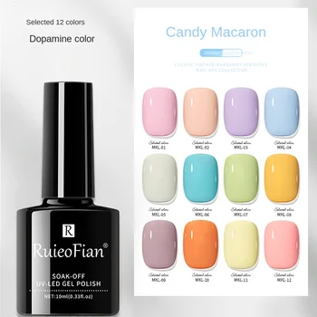 2023 Новый Чистый Красный Популярный Цвет Macaron Color Масло Для Ногтей Клей Дофаминовый Набор Для Ногтей Nail Shop Лак Для Ногтей Nail Art Уф-Лак Для Ногтей