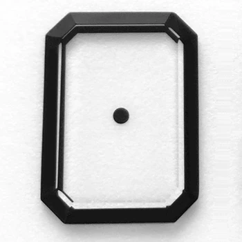 Квадратное сапфировое стекло 22,4 мм для серии Premiere H3250 H3257 H3259 Стекло с черной печатью для часовых деталей