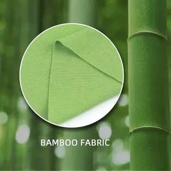 Бамбуковая ткань для одежды из 95% бамбуковой вискозы с добавлением % эластана Эластичный текстиль Bambu