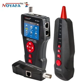 NOYAFA NF-8601 Тестер Длины сетевого Кабеля Тестеры POE/PING LAN Ethernet Кабельный Тестер RJ45 UTP STP Диагностический Линейный Трекер