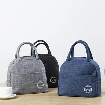 2023 Новая сумка для ланча из ткани Оксфорд, утолщенная сумка для пикника, Студенческий ланч с рисом, сумка-тоут, Изоляционная сумка, сумка-ланч-бокс