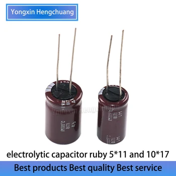 5-25 штук 5X11 и 10X17 электролитических конденсаторов rubies 25V50V 10UF470UF