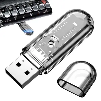 USB-адаптер Портативный Безопасный аудиоадаптер для аудиоустройств Многофункциональный Адаптер для стабильного приема музыки в автомобиле Высокая скорость