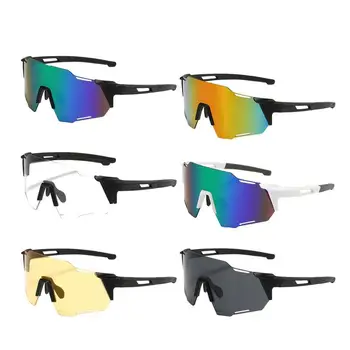 Велосипедные очки, солнцезащитные очки для мужчин и женщин, Спортивные солнцезащитные очки с поляризованными линзами, Велосипедные очки, Велосипедные ветрозащитные очки, Велосипедные очки