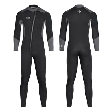 Неопреновый гидрокостюм для мужчин, 5 мм, сохраняющий тепло, костюм для серфинга, кайтсерфинга, Влагоотводящий костюм для подводного плавания, купальники, полный гидрокостюм для кайтсерфинга