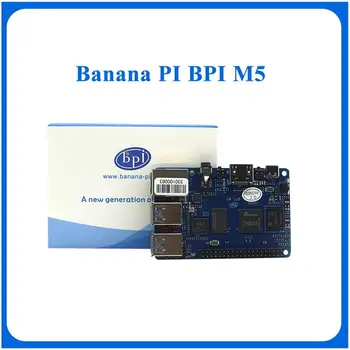 Banana PI BPI M5 4GB LPDDR4 Одноплатный Компьютер Нового поколения Amlogic S905X3 Дизайн Odroid C4 с открытым исходным кодом Raspberry Pi 4