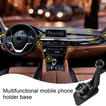 Автомобильный поворот на 360 градусов, Крепление для мобильного телефона, Базовый кронштейн, поверхность стола приборной панели автомобиля, Клейкий кронштейн, Гибкий держатель