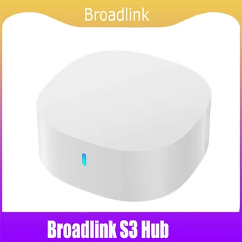Концентратор Broadlink S3 Совместим с Aleax Google Home, работает с настенным выключателем TC3 и комплектом сигнализации WiFi, датчиком системы безопасности PIR3-FC