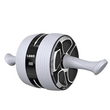 CHOOYOU indoor fitness roll back braking smart count тренажер для брюшного пресса AB wheel