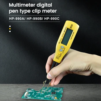 Цифровой мультиметр, емкость резистора, Автоматический диапазон, SMD Тестер, мультиметр, Умный пинцет, Диод/Непрерывность /Тестер батареи