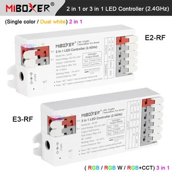 Miboxer 2.4 G RF Пульт Дистанционного управления RGB/RGBW/RGBCCT 3 в 1 Световая Панель Диммер Одноцветный/Двойной белый 2 в 1 Светодиодная Лента контроллер ленты