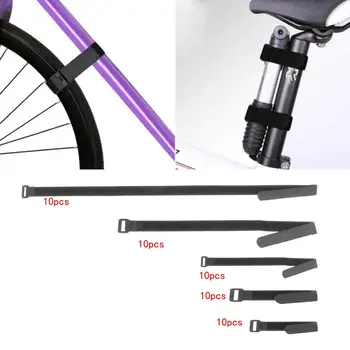 Ремни для стабилизатора колеса велосипеда, для крепления к йоге, регулируемые прочные нейлоновые ремни многоразового использования