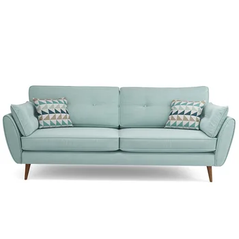 Высококачественный Простой тканевый диван для гостиной с чехлом для дивана