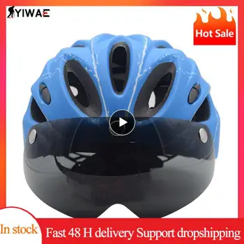Цельный формованный шлем для езды на горном велосипеде, Разновидности, цвета, Велосипедный шлем, Модный обтекаемый шлем для верховой езды, Сверхлегкий
