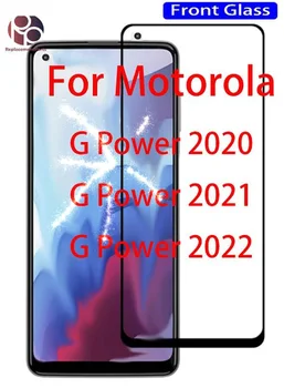 Замена сенсорной панели 10шт для Motorola для Moto G Power 2020 2021 2022 Передняя внешняя стеклянная линза с OCA