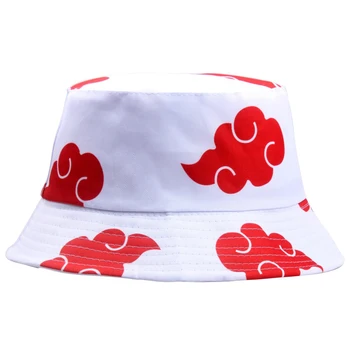 Уличная рыбацкая кепка с красным принтом Luckey Clouds Dawn, Хлопковая панама, защита от солнца, Повседневная Уличная Мужская Женская панама-ведро, лето