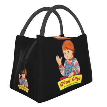 Сумки для ланча Good Guys Chucky, женские теплые сумки-охладители, детские ланч-боксы для школьных путешествий, сумки для пикника