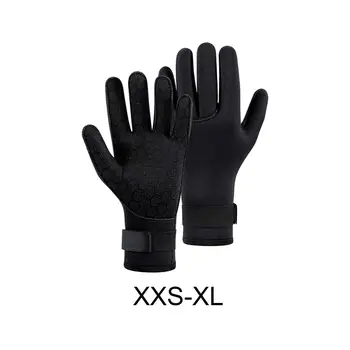 Перчатки для подводного плавания, перчатки для гидрокостюма, термальные 3 мм неопреновые перчатки, водные перчатки, плавательные перчатки для мужчин и женщин, Каякинг, каноэ, серфинг