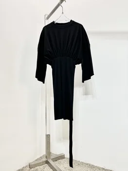 Осенне-зимняя модная женская одежда 2023 года, платье 0905