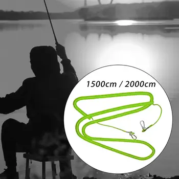 Рыболовный спиральный шнур Рыболовный инструмент Удочка Поводок Удлинитель Трос Износостойкий для удилищ Гибкий