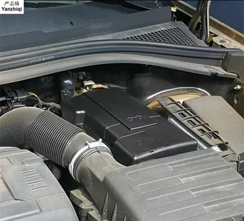 для VW 2016 2017 2018 Skoda kodiaq положительный и отрицательный электрод аккумулятора водонепроницаемый пылезащитный защитный чехол наклейка
