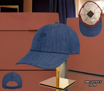 Шляпа BILLIONAIRE OECHSLI, льняная кепка, тонкая 2024, новая мода, комфортная вышивка, качество на открытом воздухе, эластичность, Пляжная кепка, размер