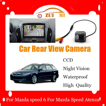 Автомобильная Камера заднего вида Заднего вида Для Mazda speed 6 Для Mazda Speed Atenza 2005 ~ 2007 CCD Full HD Ночного Видения Резервная Парковочная Камера