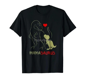 2019 Модная мужская футболка с мамазавром, футболка с динозавром T Rex Mama Saurus, подарок для женщин, подарок маме