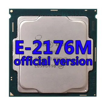 Xeon CPU E-2176M официальная версия CPU 12MB 2.7GHZ 6Core /12Thread 45W Процессор LGA-1151 ДЛЯ материнской платы