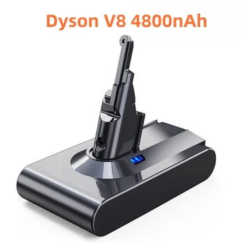 3-е поколение! Сменный аккумулятор V8 4800Ah для ручной вакуумной литиевой батареи Dyson V8 SV10 V8 без кабеля Animal