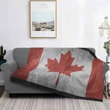 Трагически модно показывать, что ты гордый канадец! Креативный дизайн, удобное фланелевое одеяло, свитер, маска для лица, телефон