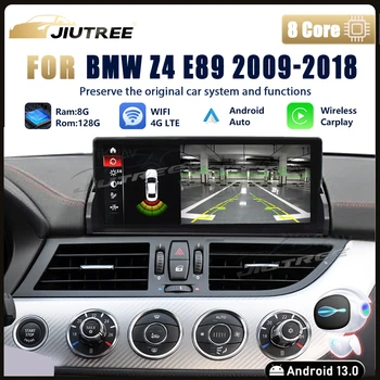 Обновление автомагнитолы Android 13 для BMW Z4 E89 CCC CIC 2009-2018 Замена автомагнитолы Carplay GPS Навигация Мультимедийный плеер