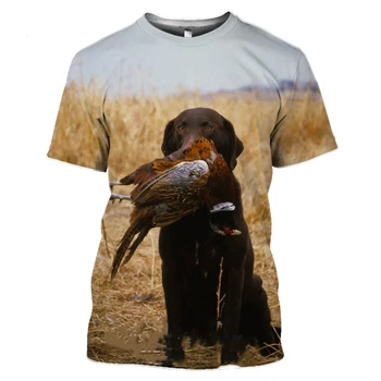 Летняя новая модная мужская футболка с 3D принтом, камуфляжная футболка с охотничьим тростником, уличная повседневная одежда, уличный короткий рукав, размер оверсайз