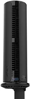Бесплатная доставка, осциллирующий вентилятор ATOM 2W AE с настенным креплением, с поддержкой Alexa, черный
