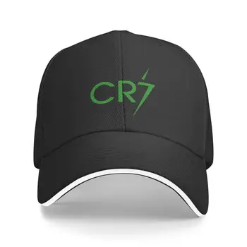 Панк унисекс Зеленая футбольная бейсболка CR7 для взрослых Ronaldos Soccer Регулируемая шляпа для папы для мужчин и женщин в стиле хип-хоп