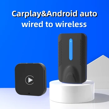 Беспроводной Адаптер Carplay Android Auto OEM Carplay Проводной К Беспроводной Сети Быстрое Подключение Mini AI Box USB Подключи и Играй Ключ Автомобильные Запчасти