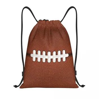 Мяч для регби, футбольный рюкзак с завязками, спортивная спортивная сумка для мужчин и женщин, тренировочный рюкзак