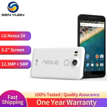 Разблокированный Оригинальный мобильный телефон LG Nexus 5X 4G H790 5,2 