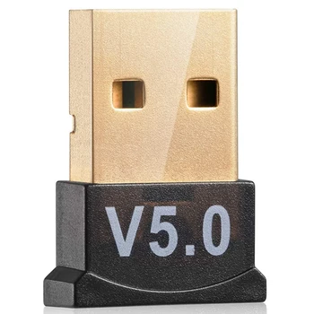 USB-адаптер Bluetooth 5.0 для ПК Win10/8.1/8/7/ Приемник /передатчик Bluetooth-ключа для поддержки подключения гарнитуры