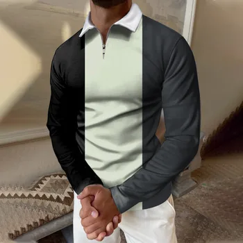 2023 Гавайская рубашка Для мужчин, мужская осенне-зимняя рубашка с длинным рукавом и отложным воротником, футболка с принтом, Верхняя блузка, мужская праздничная одежда