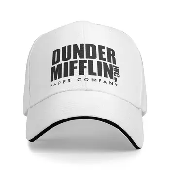 Персонализированная бейсболка Dunder Mifflin Paper Company, спортивная, женская, мужская, регулируемая, летнее офисное телешоу для папы