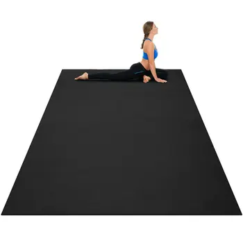 Большой коврик для йоги толщиной 6 'x 4' x 8 мм, тренировочные коврики для домашнего спортзала