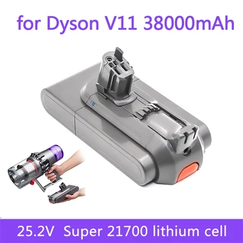 Новинка Для Dyson V11 Аккумулятор Absolute V11 Animal Li-ion Vacuum Cleaner Аккумуляторная батарея Super lithium cell 38000mAh
