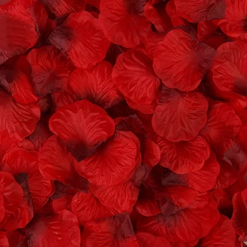 2000 Шт. Искусственных Лепестков роз, свадебные Лепестки, Красочные Аксессуары для шелковых цветов