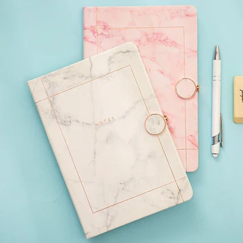 Блокнот в стиле Nordic Marble INS, дневник с магнитной пряжкой, Офисный деловой блокнот формата А5, простой блокнот для встреч, Канцелярские школьные принадлежности
