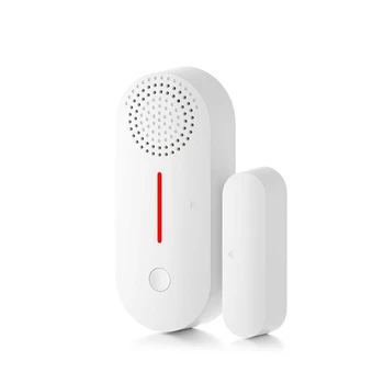 Tuya Wifi Wireless Alarm Detector Безопасная Охранная Сигнализация С Дистанционным Управлением Для Домашней Двери Окна
