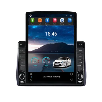 Для Tesla Style 2 Din Android 12 Автомагнитола Для TOYOTA WISH 2009-2035 Мультимедийный Видеоплеер GPS Стерео Carplay DSP RDS Камера