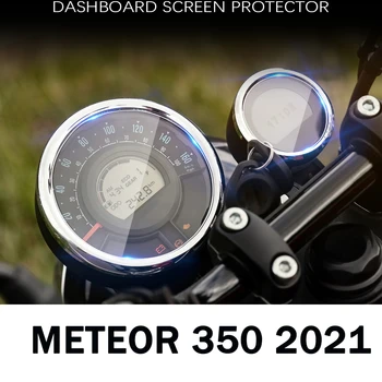 for Royal Enfield Meteor 350 2021Película De Protección Para Instrumentos De Motocicleta Pantalla Ultra Clara Antideslumbrante