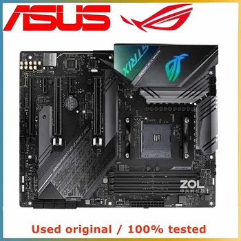 Для AMD X570 Для ASUS ROG STRIX X570-F Материнская плата игрового компьютера AM4 DDR4 128G Настольная Материнская плата M.2 NVME USB PCI-E 3,0x16